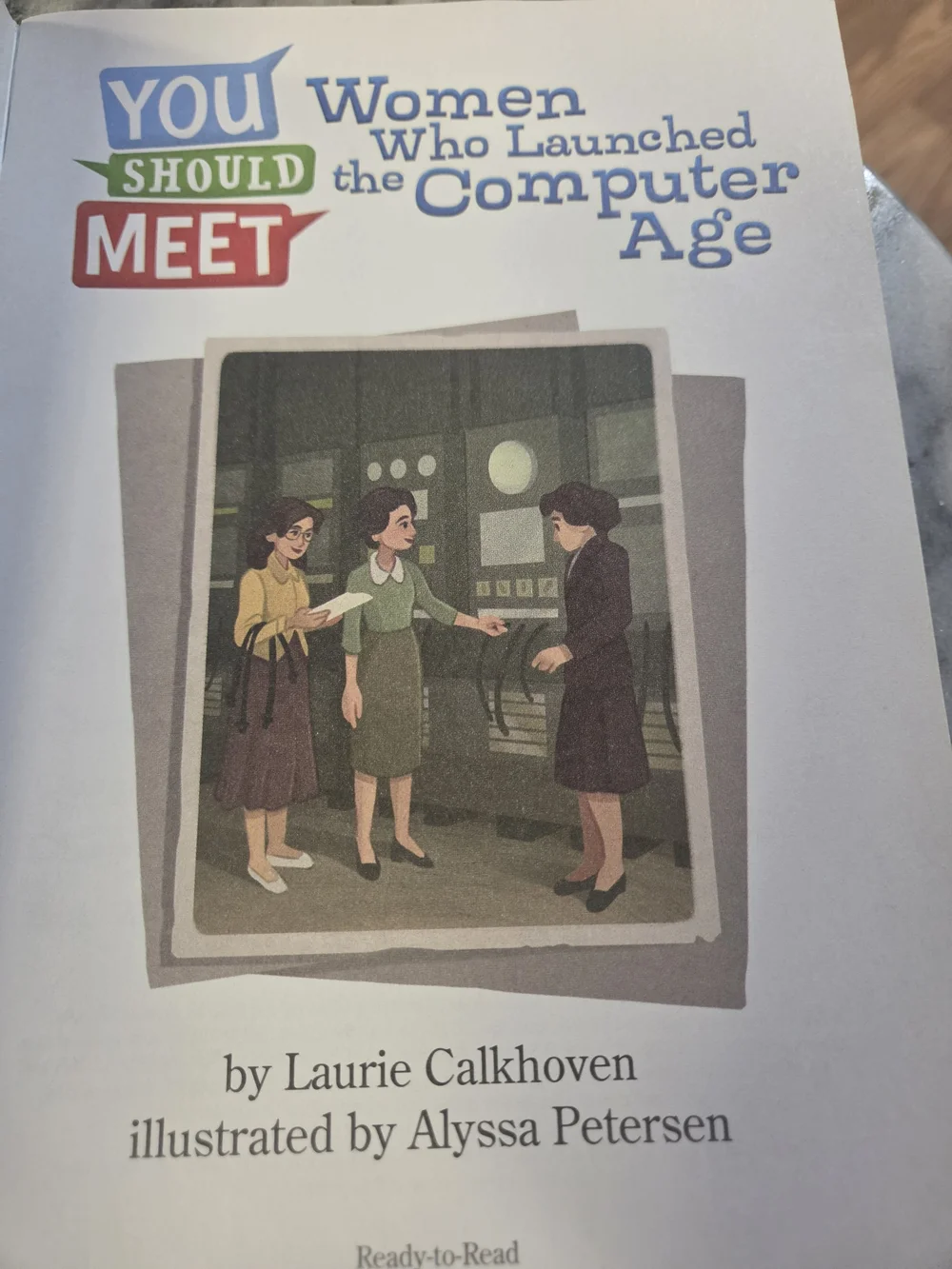 Scholastic Book Women Who Launched The Computer Age